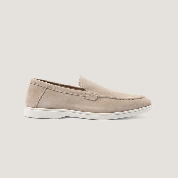 Suede Loafer - Sand