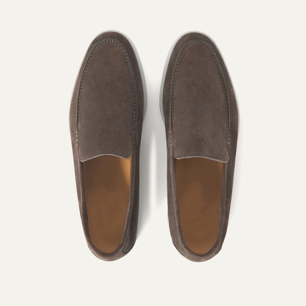 Suede Loafer - Mouse