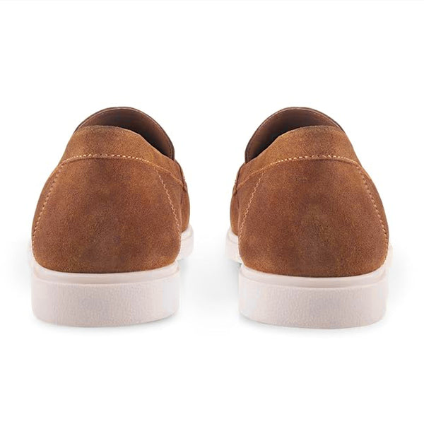 Suede Loafer - Mustard