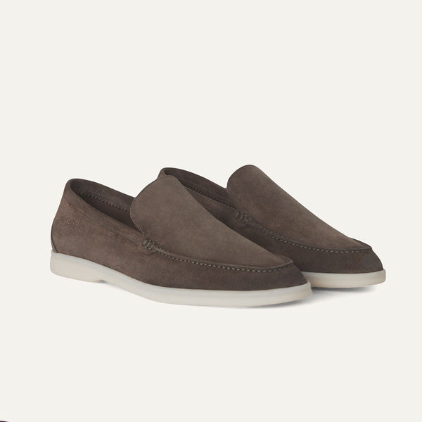 Suede Loafer - Mouse