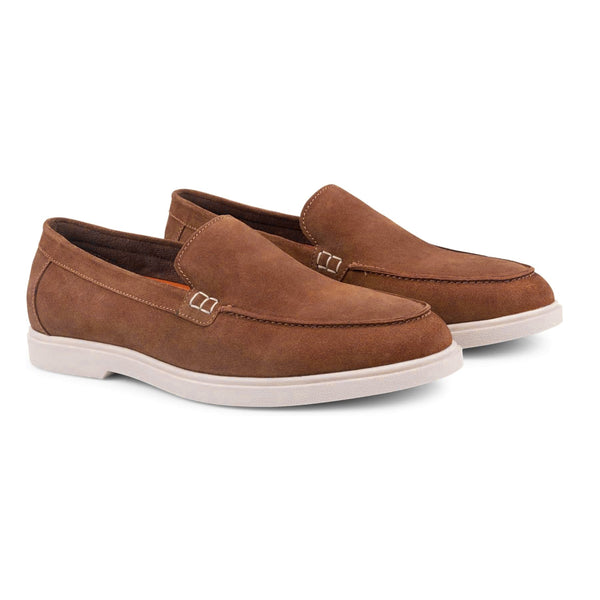Suede Loafer - Mustard