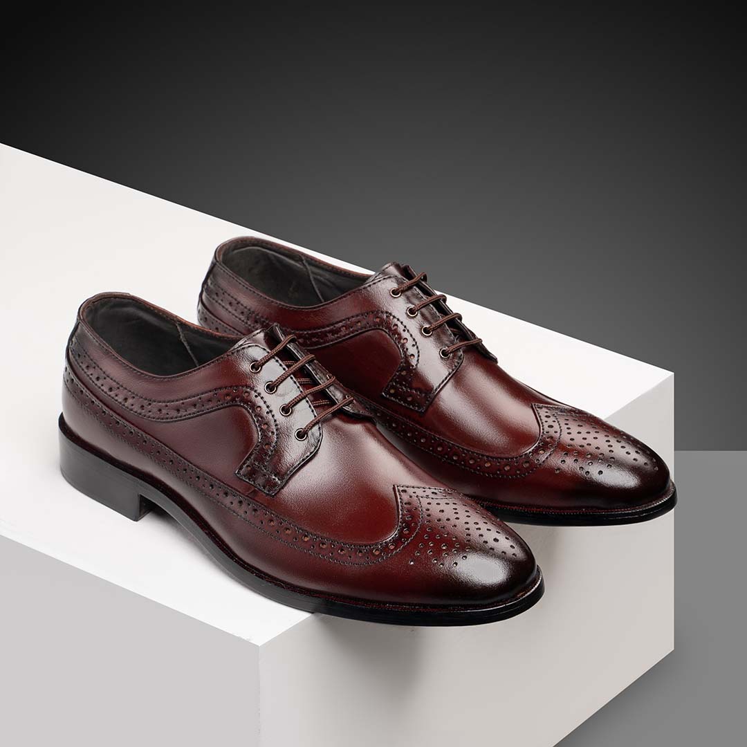 Pure Leather Shoes AUSTIN MAROON